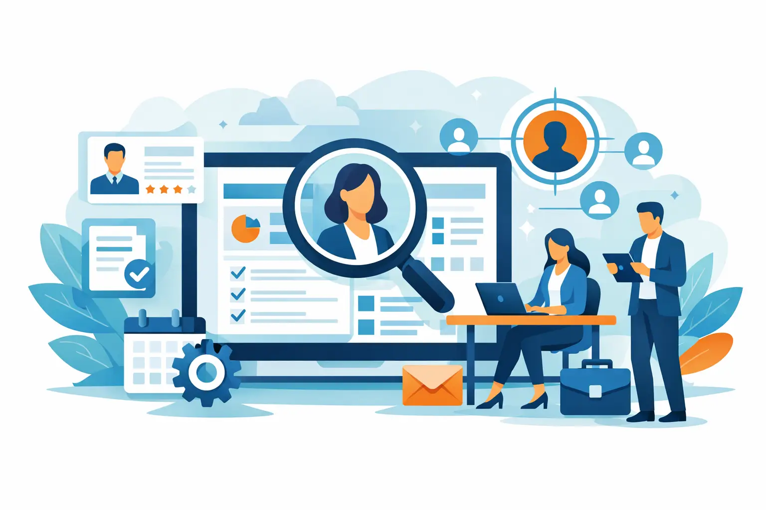 Custom software for a staffing agency